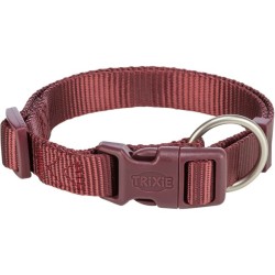 1.0_201531 TRIXIE Premium antkaklis, S-M: 30-45 cm/15 mm, sangria