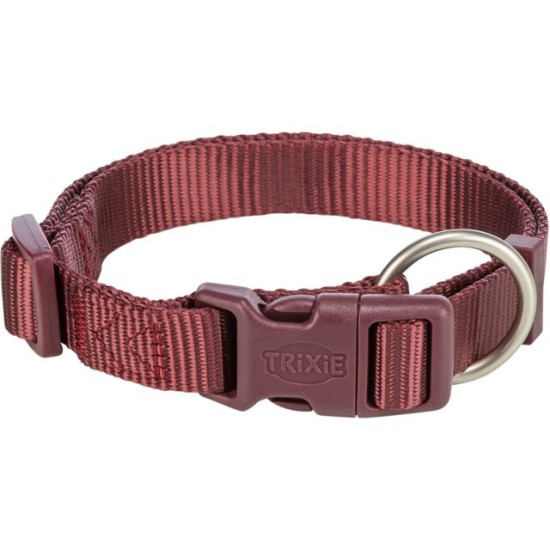 1.0_201631 TRIXIE Premium antkaklis, M-L: 35-55 cm/20 mm, sangria
