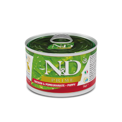 F02260 FARMINA N&D PRIME - DOG Wet Chicken&Pomegranate PUPPY MINI 140 g (pak.6)