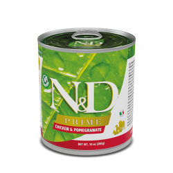 F02529 FARMINA N&D PRIME - DOG Wet Chicken&Pomegranate ADULT 285 g (pak.6)