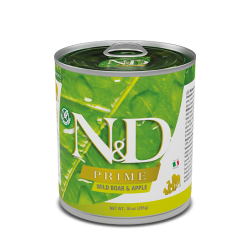 F02505 FARMINA N&D PRIME - DOG Wet Wild Boar&Apple ADULT 285 g (pak.6)