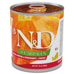 F05742 FARMINA N&D PUMPKIN - DOG Wet Chicken Pumpkin&Pomegranate STARTER PUPPY 285 g (pak.6)
