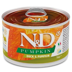 F02321 FARMINA N&D PUMPKIN - DOG Wet Duck&Pumpkin ADULT MINI 140 g (pak.6)