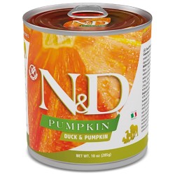 F02574 FARMINA N&D PUMPKIN - DOG Wet Duck&Pumpkin ADULT 285 g (pak.6)