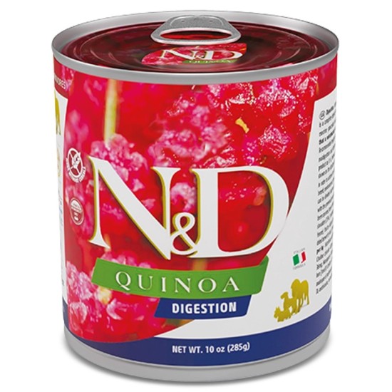 F02611 FARMINA N&D QUINOA - DOG Wet DIGESTION ADULT 285 g (pak.6)