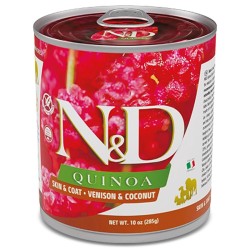 F02659 FARMINA N&D QUINOA - DOG Wet Venison&Coconut ADULT 285 g (pak.6)