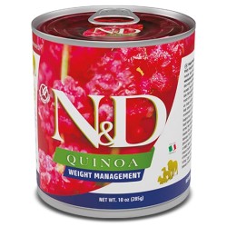 F02666 FARMINA N&D QUINOA - DOG Wet WEIGHT MANAGEMENT ADULT 285 g (pak.6)