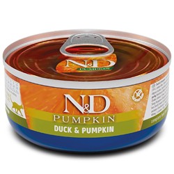 F02093 FARMINA N&D PUMPKIN - CAT Wet Duck&Pumpkin ADULT 70 g (pak.24)