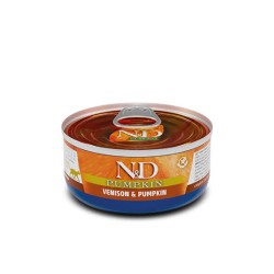 F02123 FARMINA N&D PUMPKIN - CAT Wet Venison&Pumpkin ADULT 70 g (pak.24)