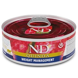 F02192 FARMINA N&D QUINOA - CAT Wet WEIGHT MANAGEMENT ADULT 80 g (pak.24)