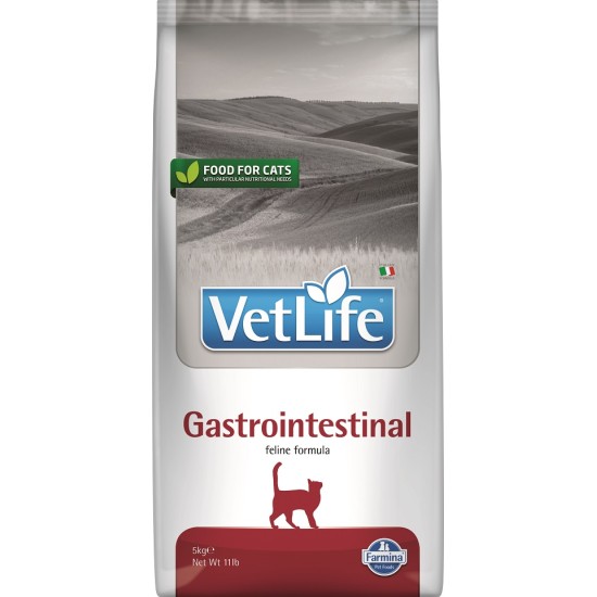 F31853 FARMINA VET LIFE - CAT Dry GASTRO INTESTINAL 5 kg
