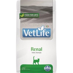 F25159 FARMINA VET LIFE - CAT Dry RENAL 400 gr (pak.16)
