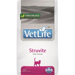 F25166 FARMINA VET LIFE - CAT Dry STRUVITE 400 gr (pak.16)
