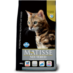 F16126 FARMINA MATISSE - CAT Dry NEUTERED 400 gr (pak.16)