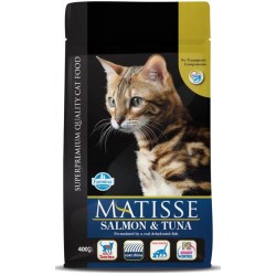 F16119 FARMINA MATISSE - CAT Dry Salmon&Tuna 400 g (pak.16)
