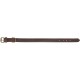 1.0_19004 TRIXIE Rustic rieb. odos antkaklis, XS-S 27-34 cm/18 mm, tams. rudas