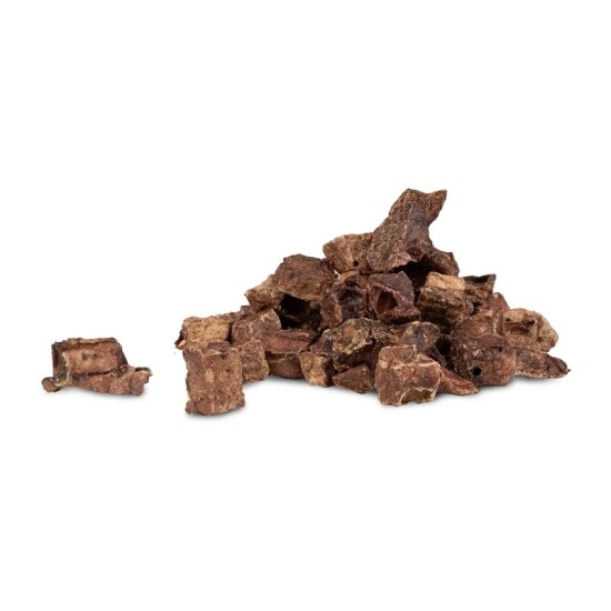 HM-8417 Hau&Miau Puzzo Snack, ėriuko plaučių gabalėliai 1 cm, 100g (pak60)