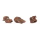 HM-8417 Hau&Miau Puzzo Snack, ėriuko plaučių gabalėliai 1 cm, 100g (pak60)