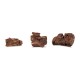 HM-8419 Hau&Miau Puzzo Snack, ėriuko plaučių kubeliai 3-4 cm, 150g (pak20)