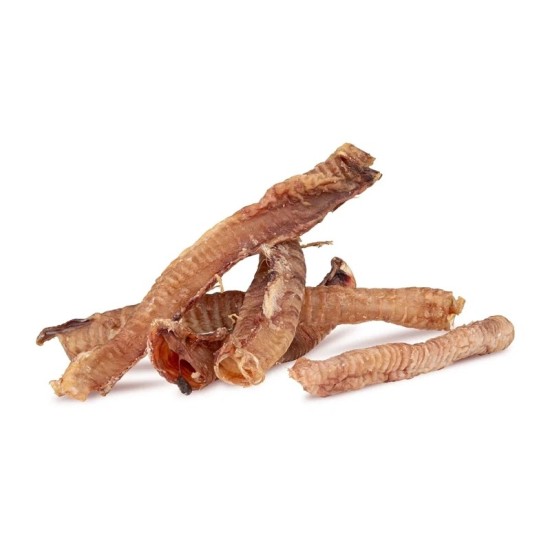 HM-8429 Hau&Miau Puzzo Snack, ėriuko trachėjos, 14-17 cm, 100g (pak40)