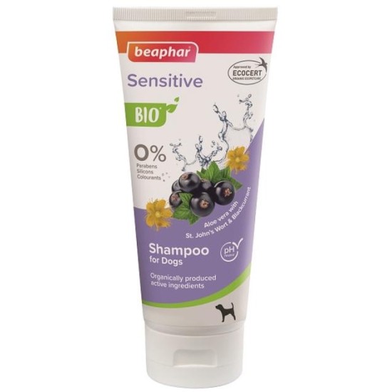 B122875 Beaphar BIO SHAMPOO SENSITIVE 200ml (pak3)