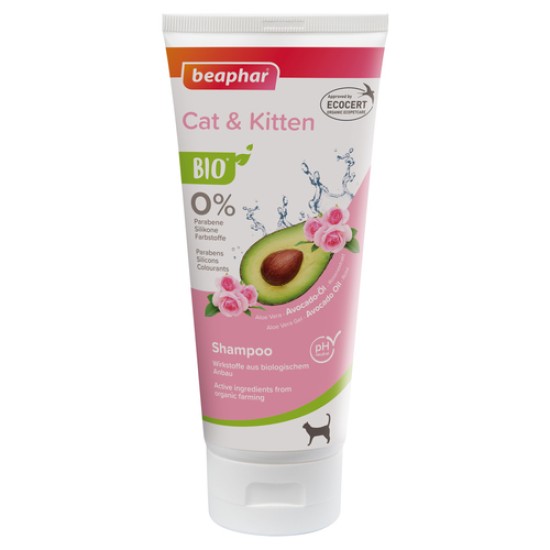 B122899 Beaphar BIO SHAMPOO CAT 200ml (pak3)
