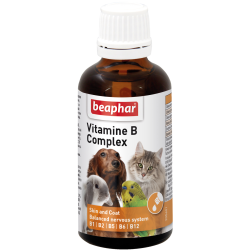 B125234 Beaphar Vitamin-B-Komplex, 50ml (pak3)
