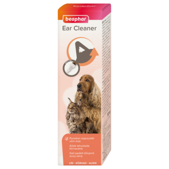 B136889 Beaphar Ear-Cleaner, 50ml (pak3)