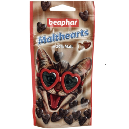 B129300 Beaphar Malt-Hearts, 150vnt (pak18)