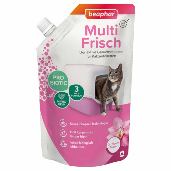 B132867 Beaphar Odour killer for cats Orchidee, 400g (pak6)
