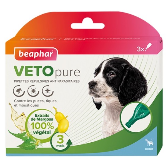 B156115 Beaphar BEA NEEM SPOT ON PUPPY 3XF (pak6)