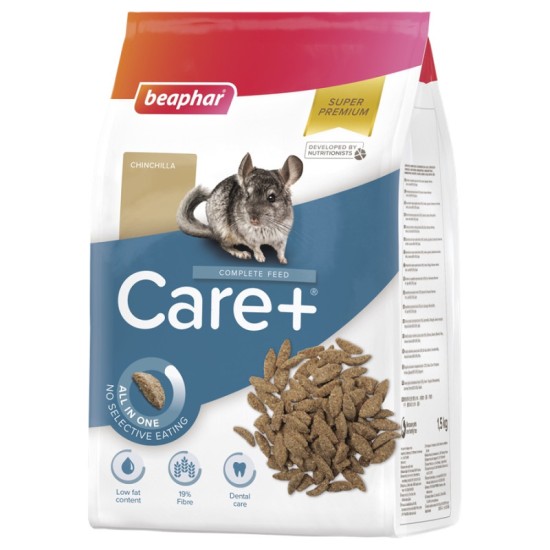 B184057 Beaphar CARE+CHINCHILLA 1.5kg (pak6)