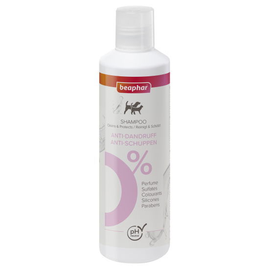 B201211 Beaphar SHAMPOO ANTI-DANDRUFF 250ML (pak3)