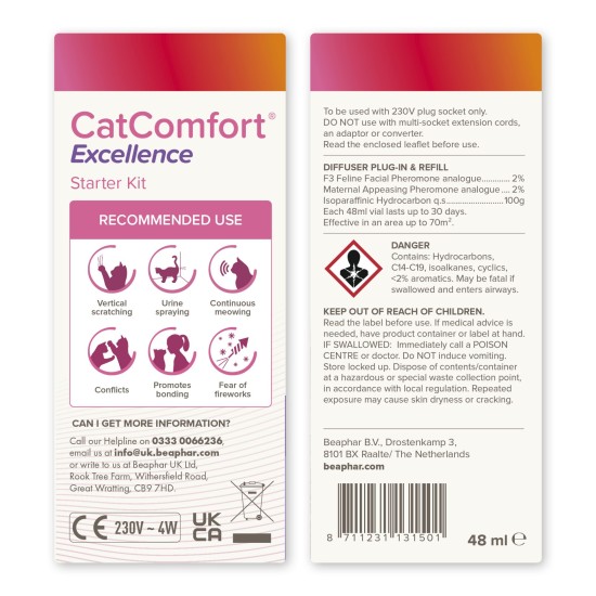 B121069 Beaphar CATCOMFORT STARTER 48ML (pak3)
