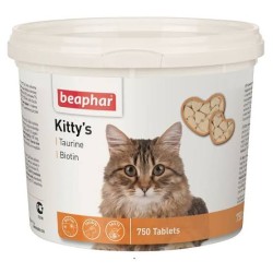 B125975 Beaphar KITTY'S + Taurine + Biotin, 750tab.