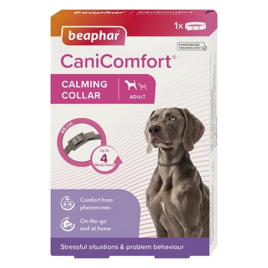 B176748 Beaphar CANICOMFORT COLLAR DOG 65CM