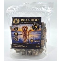 R70523 RDF-2001 REAL DOG SNACKS Menkių odos kubeliai 200g