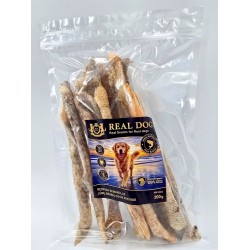 R70608 RDF-3004 REAL DOG SNACKS Jūrų ešerių odos ritiniai 200g