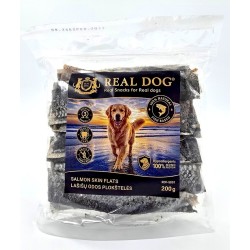 R70646 RDF-5001 REAL DOG SNACKS Lašišų odos plokštelės 200g