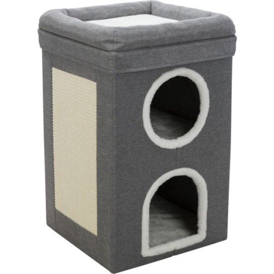 3.6_44433 TRIXIE Draskyklė Saul Cat, 64 cm, pilka