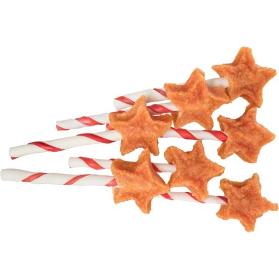 TRX_926200 TRIXIE Xmas Žvaigždutė ant pagaliuko, be pakuotės, 12 cm, 14 g (pak.130)