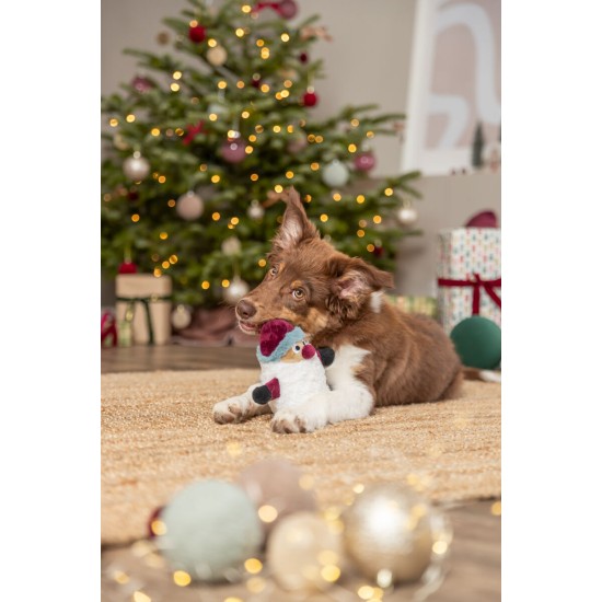 TRX_927162 TRIXIE Xmas Kalėdų senelis, pliušas, 20 cm, su garsu (pak.3)