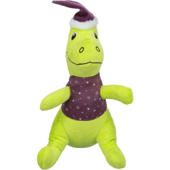 TRX_927167 TRIXIE Xmas Dinozauras, pliušas, 26 cm, su garsu (pak.3)