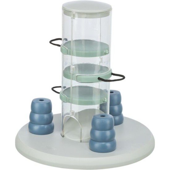 1.8_32016 TRIXIE Dog Activity Gambling Tower strateginis žaidimas, 25x27 cm
