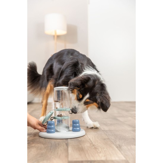 1.8_32016 TRIXIE Dog Activity Gambling Tower strateginis žaidimas, 25x27 cm