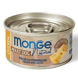 M06934 Monge Dog - Wet Food Cans Chicken with cheese 95 g (24vnt)