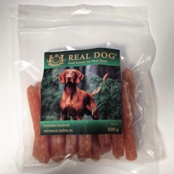 R24519 RD-001 REAL DOG SNACKS Vištienos dešrelės 500g
