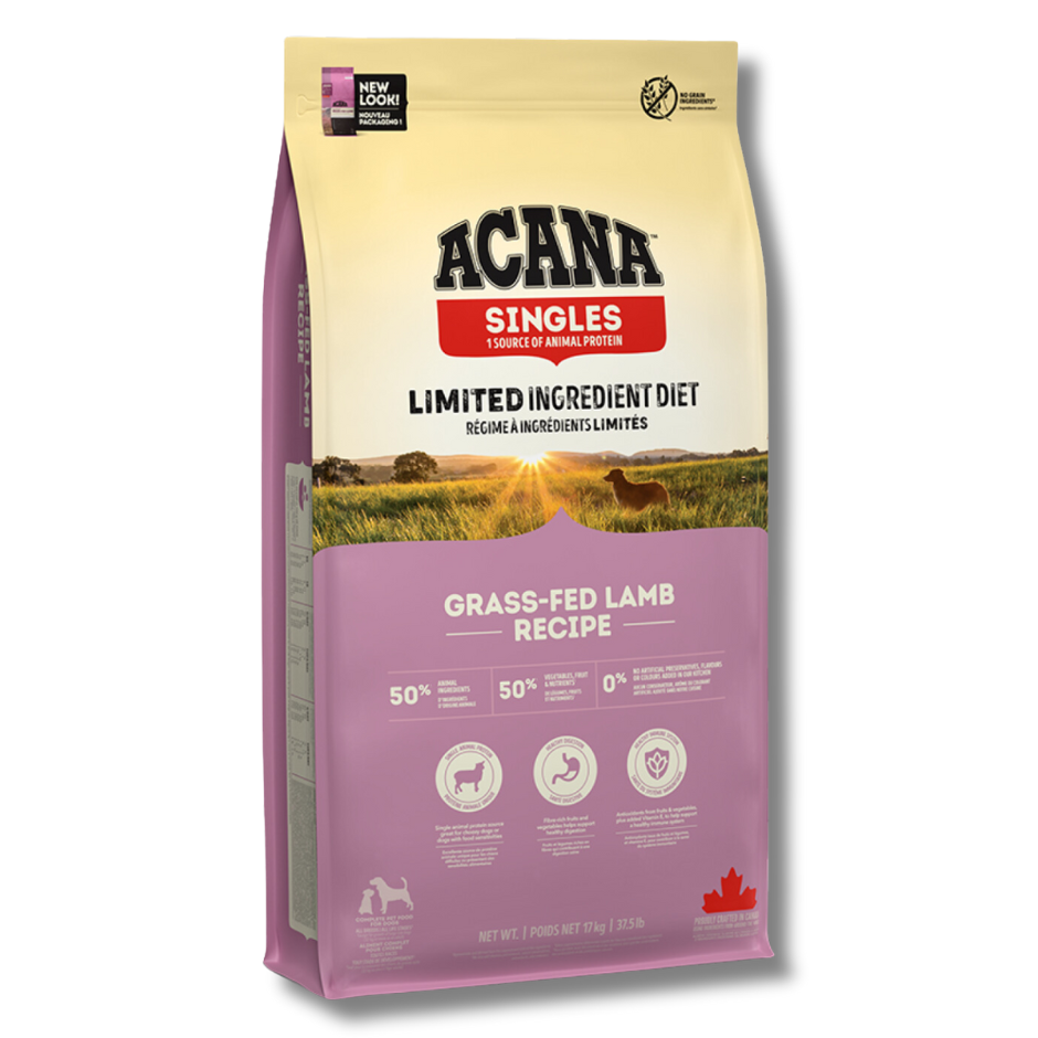 Acana Grass-Fed Lamb Dog sausas pašaras šunims